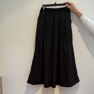 Zara Black Midi Skirt